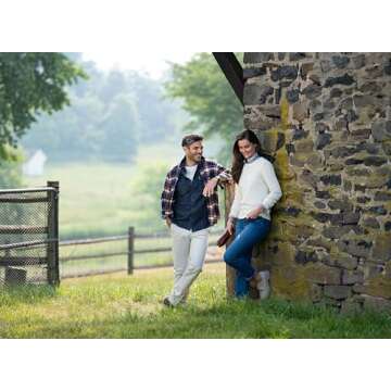 Chaps Men's Solid Color Casual True Rib Crew Socks-1 & 3 Pairs-Cotton Comfort and Breathable Mesh, Red, Shoe Size: 6-12