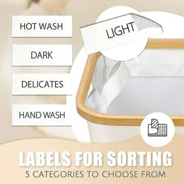 145L Extra Large Laundry Basket with Lid for Home