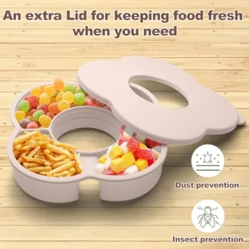 Snack Bowl with Lid for Stanley 30 oz Tumbler - Pink Quartz