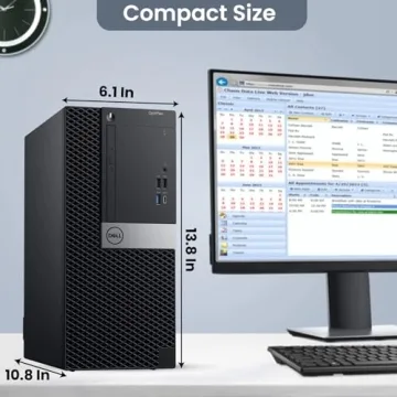Dell Tower Desktop i5-6500 16GB RAM 1TB SSD Windows 11