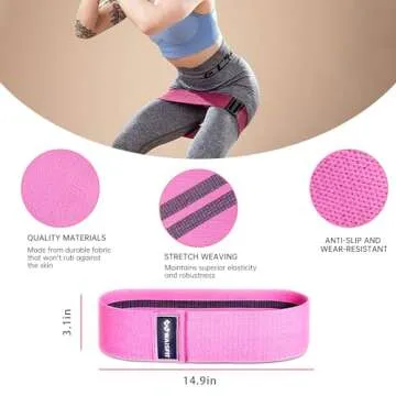 Gym Barbell Pad Set for Women and Men Gym Equipment, Barbell Pad Gym Essentials Women, Gym Accessories for Women with Barbell Pad, Resistance Bands, Ankle Safety Straps, Lifting Strap and Carry Bag
