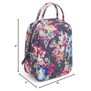 Vera Bradley Women's Insulated Lunch Bunch Bag Pretty Posies