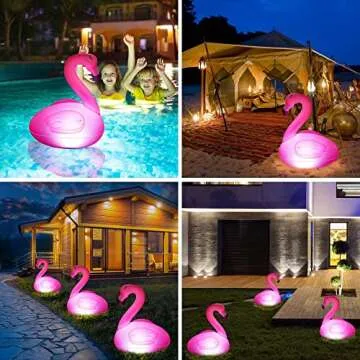 Toodour Floating Pool Lights for Outdoor Ambiance