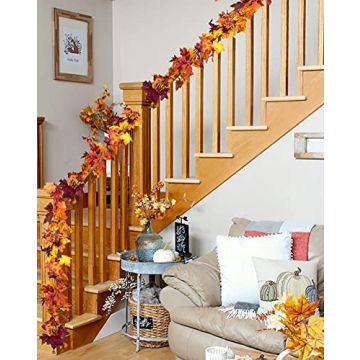 DearHouse Fall Garland Set - 3 Pack 5.9Ft Each