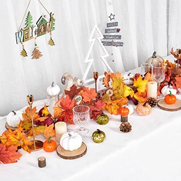 DearHouse Fall Garland Set - 3 Pack 5.9Ft Each