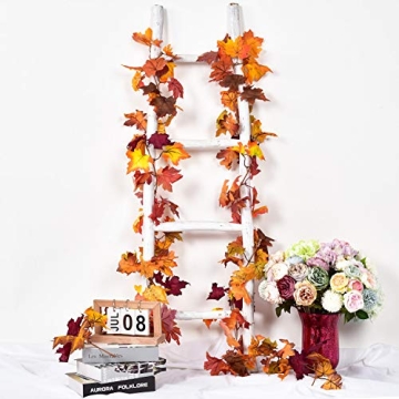 DearHouse Fall Garland Set - 3 Pack 5.9Ft Each