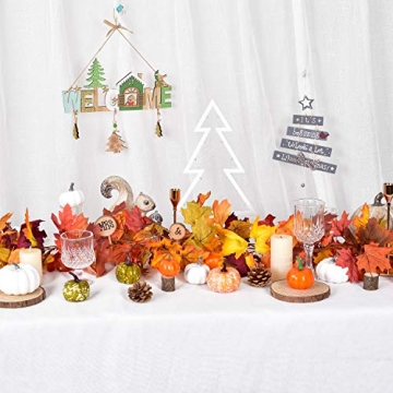 DearHouse Fall Garland Set - 3 Pack 5.9Ft Each