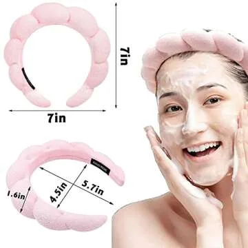 XSHYE Spa Headband for Women - Makeup & Skincare Essential