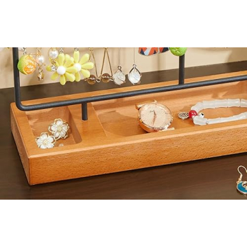 X-cosrack Jewelry Holder Organizer 132 Holes for Storage