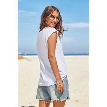 Stylish Women's Cap Sleeve V Neck T-Shirts in Many Colors