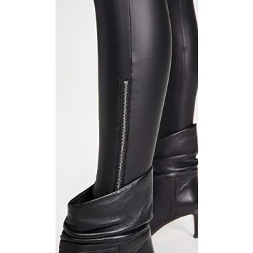 Yummie Faux Leather Shaping Leggings for Women
