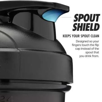 Hydra Cup ProFlow 28 oz Shaker Bottles for Protein Shakes