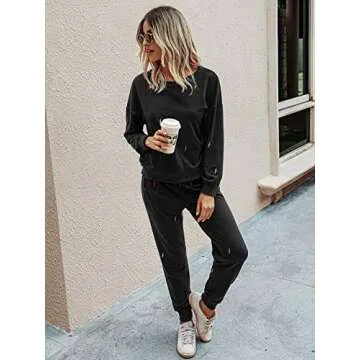 PRETTYGARDEN Women's Tie Dye Pajamas Set for Comfort