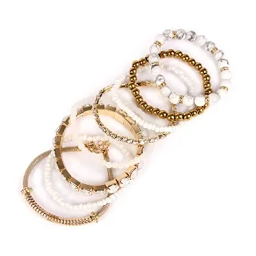 Stunning Multi Color Stretch Beaded Bracelets for Every Occasion