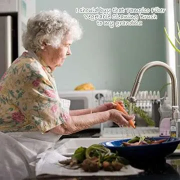 Eco-Friendly AMERWASH PLUS Dish Brush with Replacement Heads