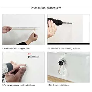 KOLYMAX Wine Glass Holder Wall Mounted, Wall Wine Glass Storage Shelves, Stemware Wall Rack, Clear Acrylic Under Cabinet Wine Glass Holder (4 Glasses 2 Pack)