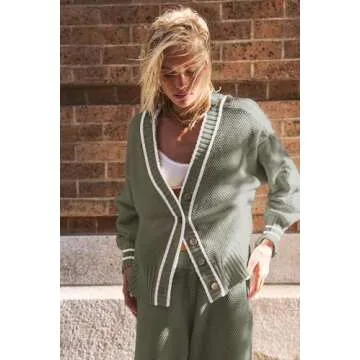 Cozy SAUKOLE Two Piece Sweater Set for Women