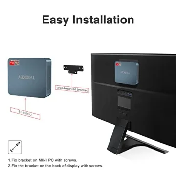 TRIGKEY Mini PC Ryzen 7 5850U High-Performance Desktop