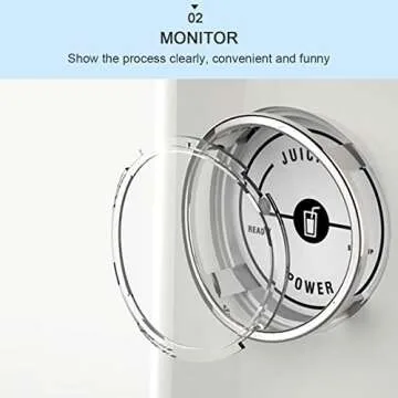 ECX Smoothie Blender Maker, Personal Blender for Shakes and Smoothies with 20.3 oz Tritan BPA-Free Travel Cup and Lid, Cream