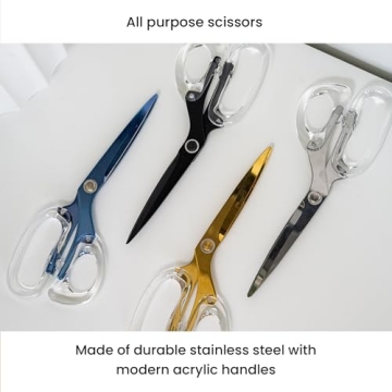 Stylish OfficeGoods Acrylic Scissors for Home and Office