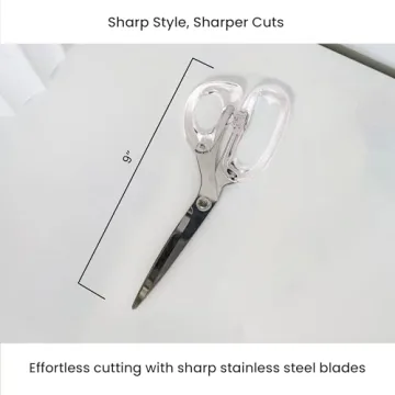 Stylish OfficeGoods Acrylic Scissors for Home and Office