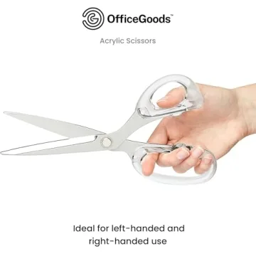 Stylish OfficeGoods Acrylic Scissors for Home and Office