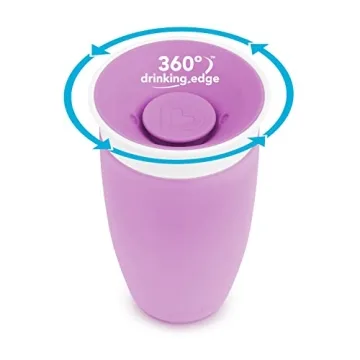 Munchkin Miracle 360 Sippy Cup - Spill Proof, Fun Colors for Kids