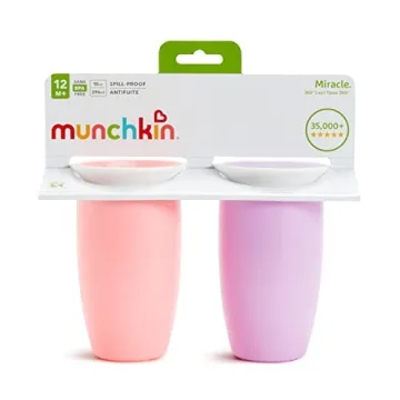 Munchkin Miracle 360 Sippy Cup - Spill Proof, Fun Colors for Kids