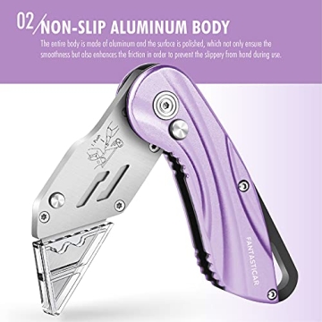 FantastiCAR Box Cutter - Stylish Durable Utility Knife