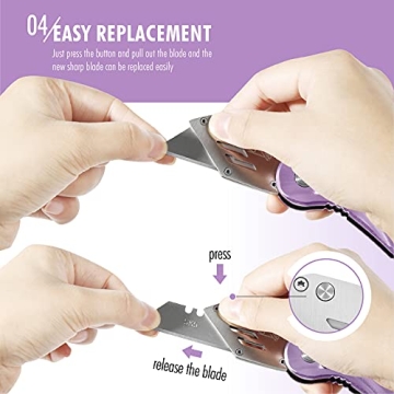 FantastiCAR Box Cutter - Stylish Durable Utility Knife