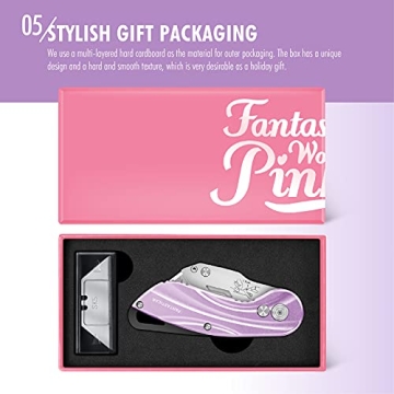 FantastiCAR Box Cutter - Stylish Durable Utility Knife