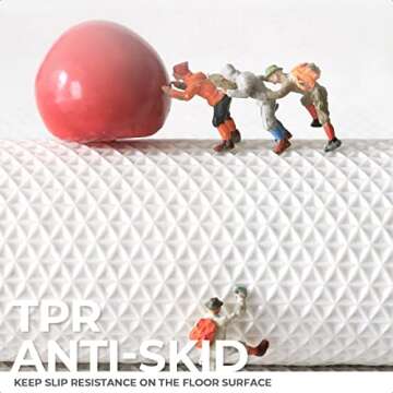 Tyrafry Bath Rug 16x24, Orange Tabby Cat, Soft Microfiber, Non-Slip, Absorbent, Machine Washable, Bathroom Mat