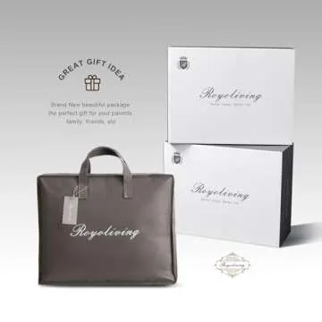 Royoliving Winter Down Comforter for Ultimate Warmth and Comfort