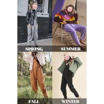 Ekouaer Women Baggy Jumpsuits - Stylish and Comfy Fashion