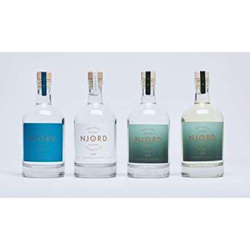 Nakpunar 25 oz Nordic Heavy Base Glass Liquor Bottle with T-Top Synthetic Cork with Bonus Regular Bottle Cork - Made in USA