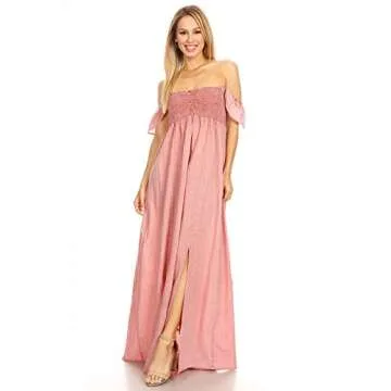 Flirty Ruffled Cap Sleeve Maxi Dress for All Sizes