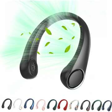 Hands-Free Neck Fan for On-the-Go Comfort