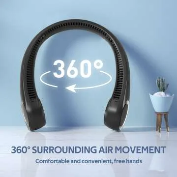 Hands-Free Neck Fan for On-the-Go Comfort