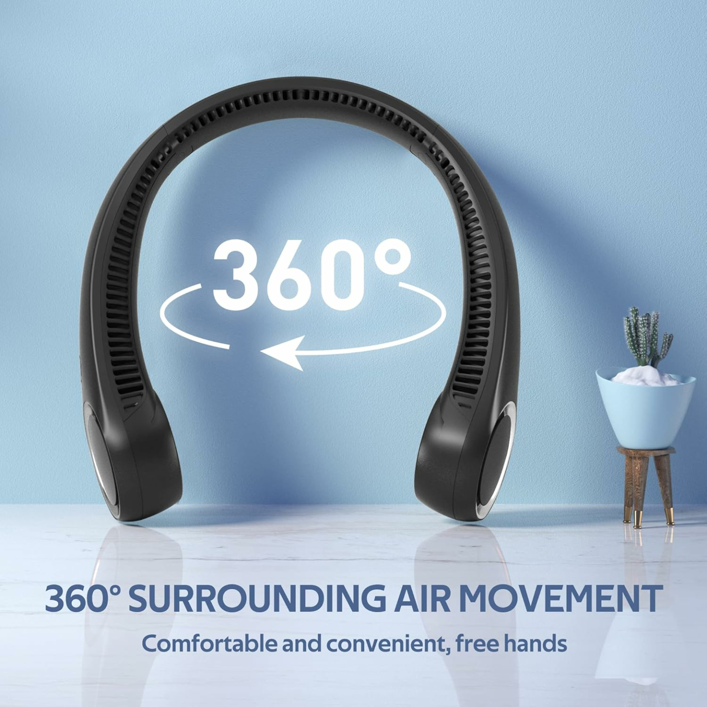 Hands-Free Neck Fan for On-the-Go Comfort