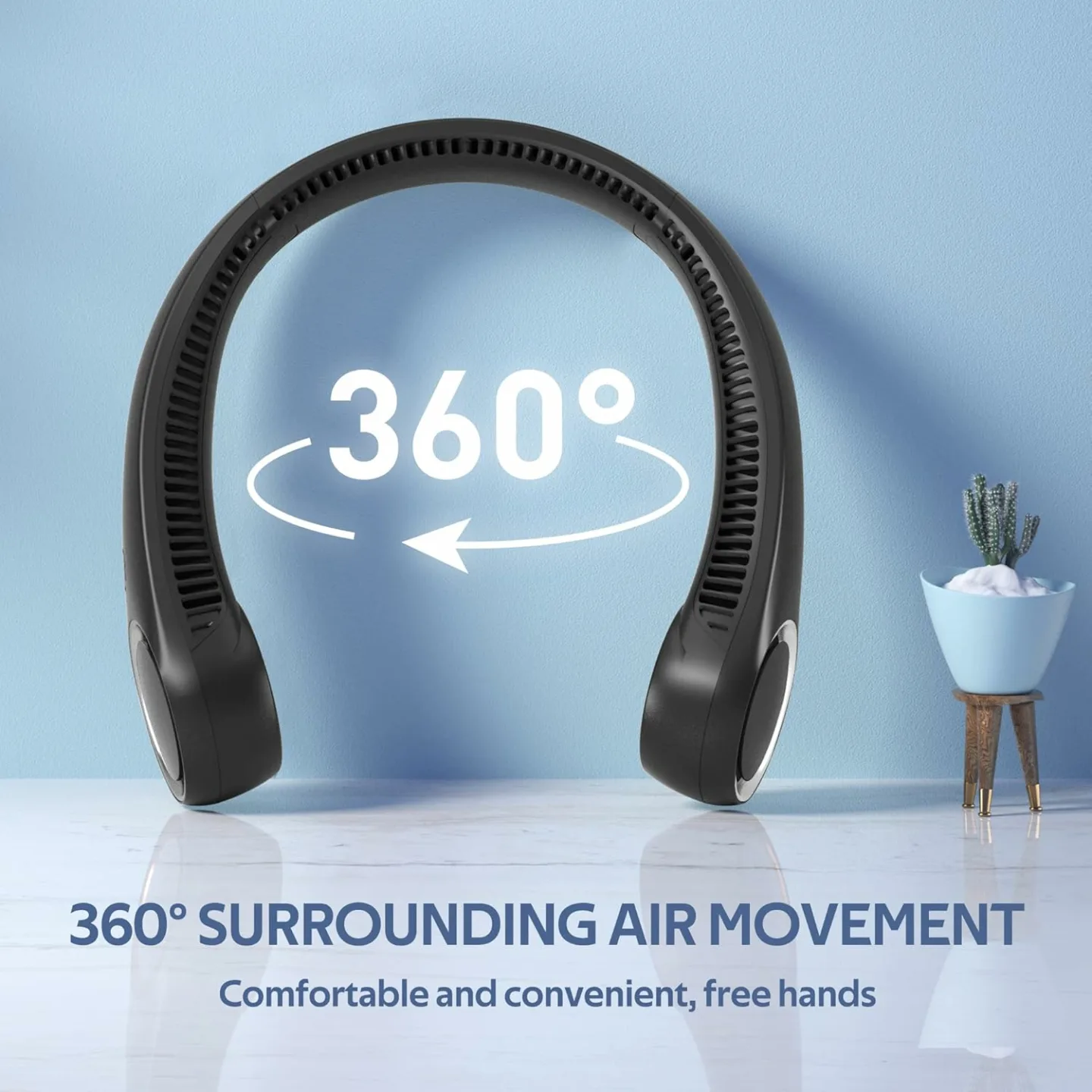 Hands-Free Neck Fan for On-the-Go Comfort