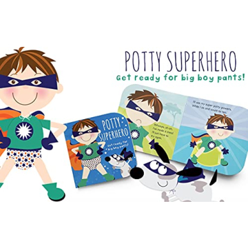 Potty Superhero Board Book - Fun Potty Training for Kids