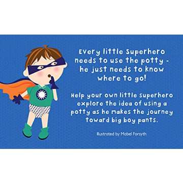 Potty Superhero Board Book - Fun Potty Training for Kids