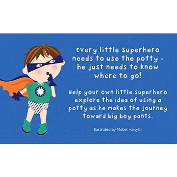 Potty Superhero Board Book - Fun Potty Training for Kids