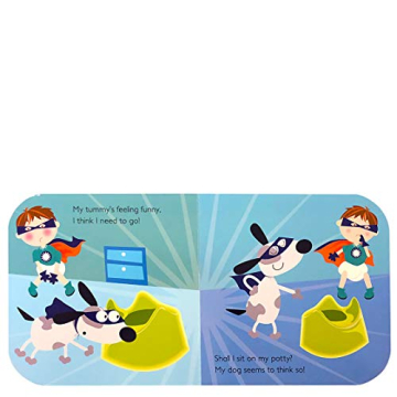 Potty Superhero Board Book - Fun Potty Training for Kids