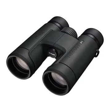 Nikon PROSTAFF P7 10x42 Binocular | Waterproof, fogproof, Rubber-Armored Full-Size Binocular, Oil & Water Repellent Coating & Locking Diopter | Official Nikon USA Model