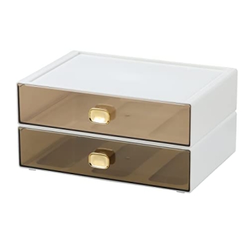 Osteed Stackable Office Desk Drawer Organizer for Home