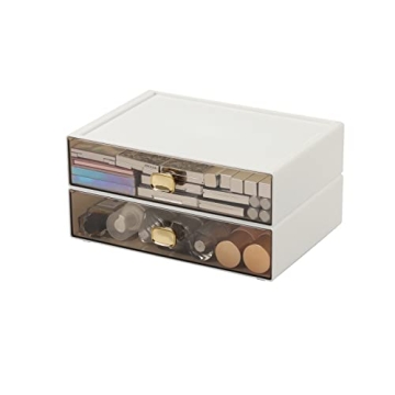 Osteed Stackable Office Desk Drawer Organizer for Home