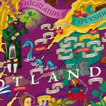 Scotland Whisky Puzzle 1000 Piece Adult Jigsaw