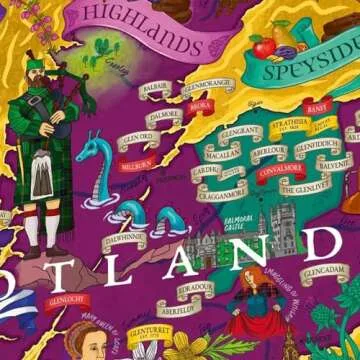 Scotland Whisky Puzzle 1000 Piece Adult Jigsaw