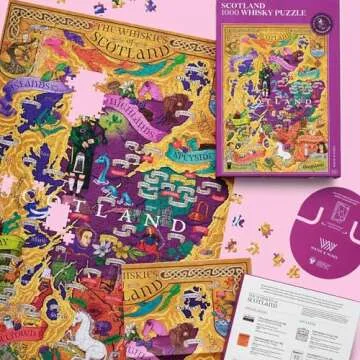 Scotland Whisky Puzzle 1000 Piece Adult Jigsaw